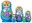 Matreskas nesting dolls