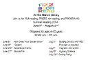 2014 Summer Reading Flyer