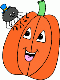 pumpkin and spider