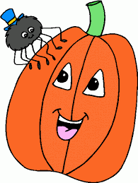 pumpkin and spider