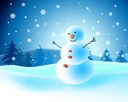 Snowman card