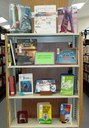 Summer books display