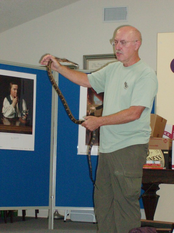Jeff and his Snakes