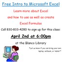 Excel Classes 4-2-15