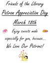 Patron Appreciation Day 2014
