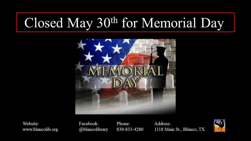Closed for Memorial Day 2022.JPG