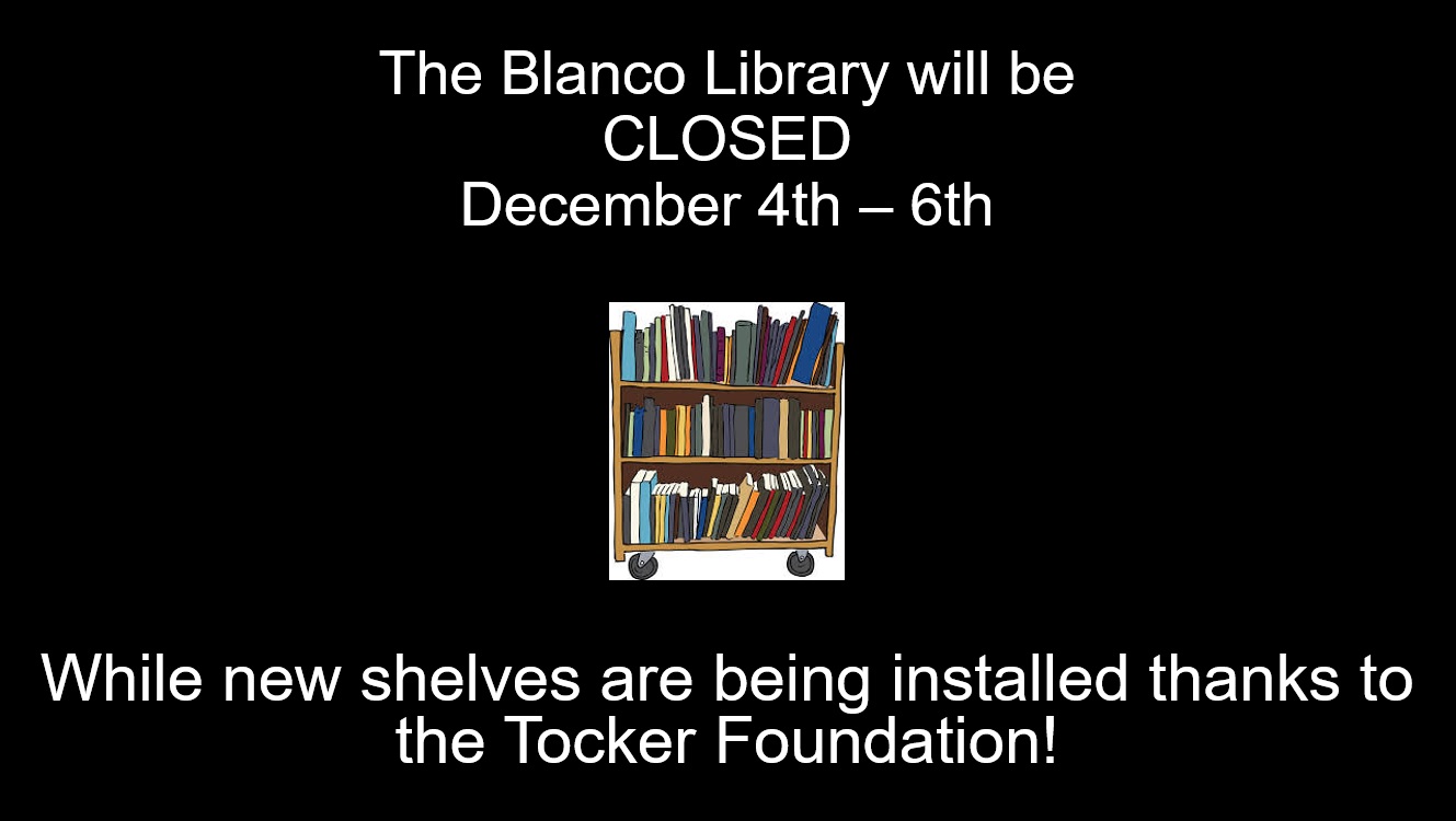 Library Closed for Bookshelves 11-30-17.jpg