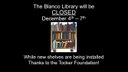 Library Closed for Bookshelves 12-6-17.jpg
