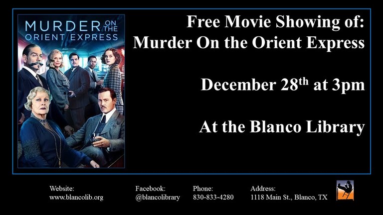 Movie showing - Murder on the Orient Express 12-28-22.jpg
